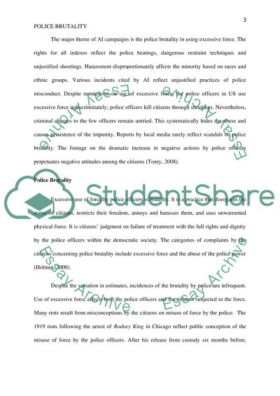 Police Brutality. Is it increasing or is it all media hype