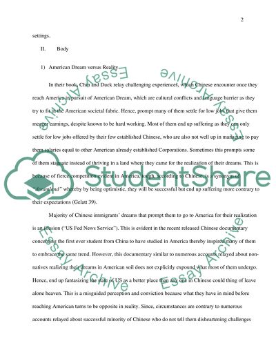 Chinese Immigrants in the United States