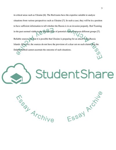 Using the Delphi Method in the War of Russia against Ukraine