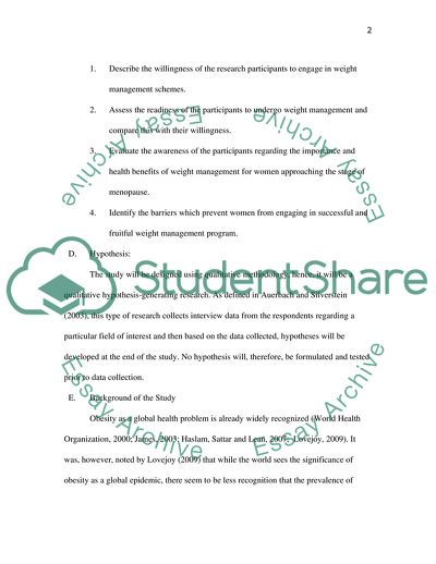 Weight Loss Using Three Methods in Premenopausal Women