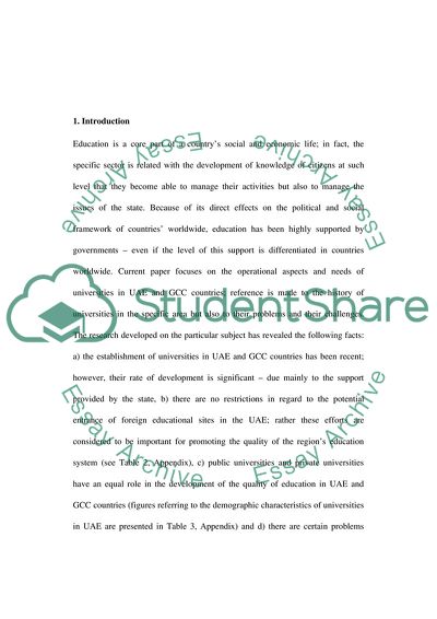 Universities in the UAE & GCC Countries