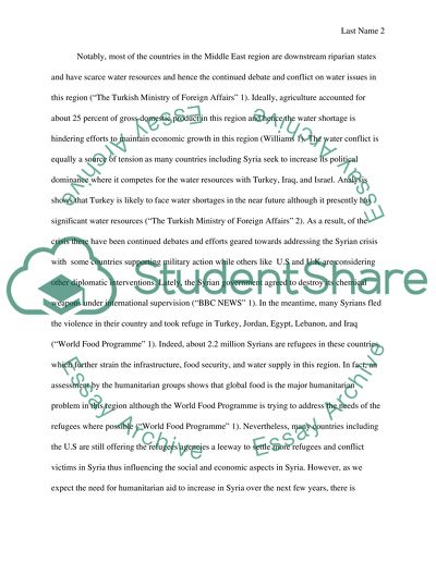 How did Syria got impacted the Middle-East and especially Turkey