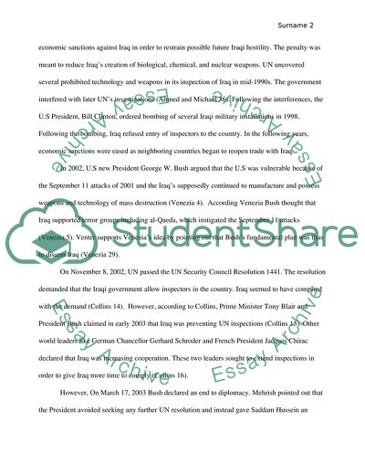 Was Iraq War Handled Effectively