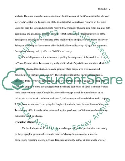 An Empire for Slavery by Campbell