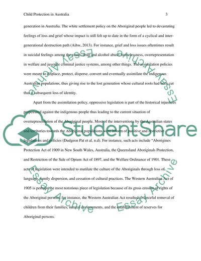 Child Protection in Australia