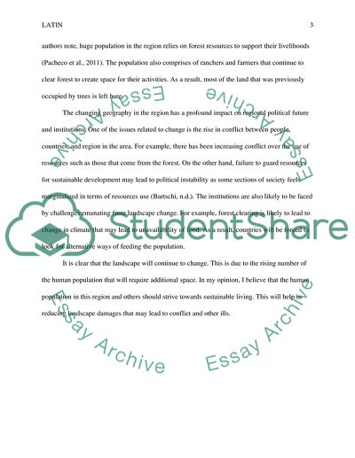 Latin America Geography