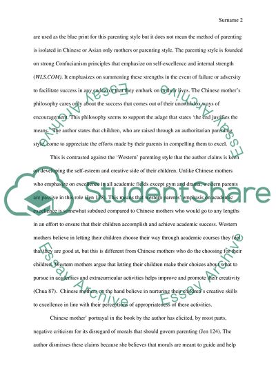 Western and Eastern Parenting Styles