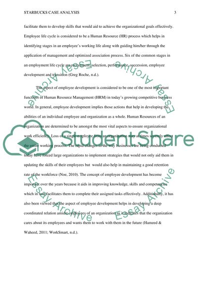 Starbucks case study analysis essays Starbucks case study analysis essays image