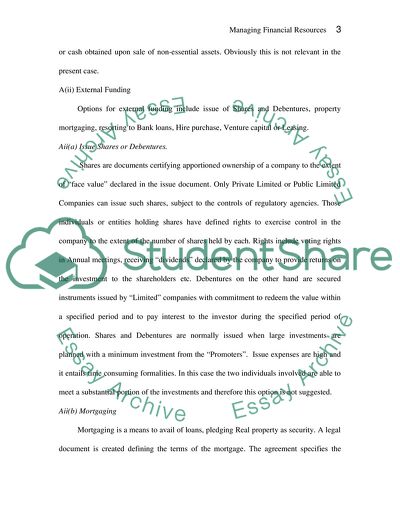 Managing Financial Resources: Bruce McIntyre