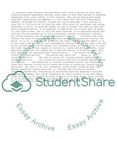 Predictability of Stock Returns and Dividends