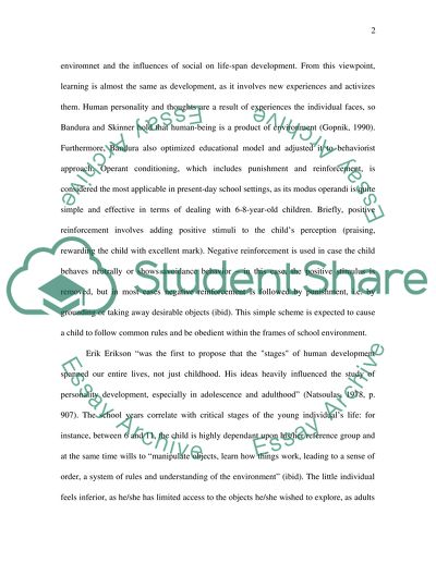 Human Learning and Development