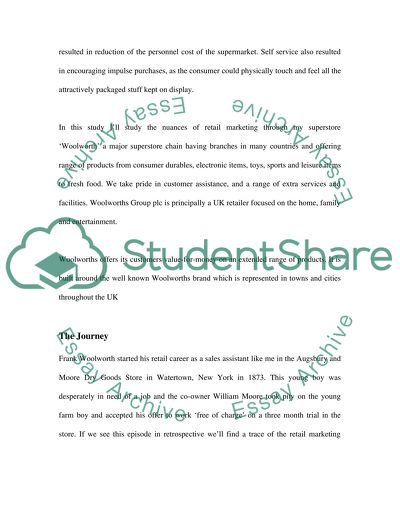 Analysis of Retail Marketing Nuances
