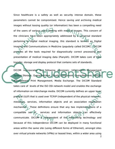 Picture Archiving and Communication System