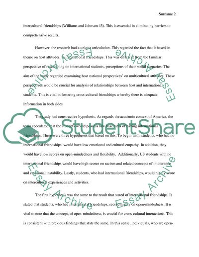 Intercultural Communications