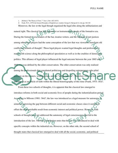 The Different Explanations for the Emergence of Classical Law