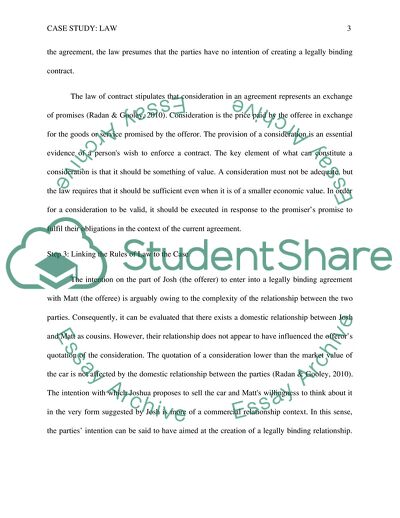 The Specific Rules of Law