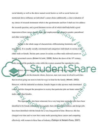 How Gender, Parenthood and Other Social Factors Influence the Career