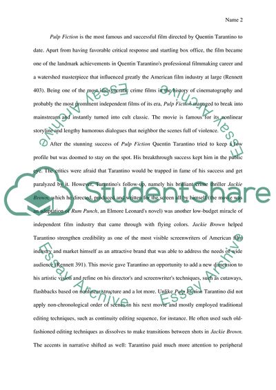 Pulp Fiction and Jackie Brown