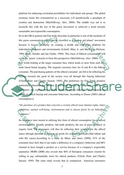 UK Chocolate Market: Turning Green