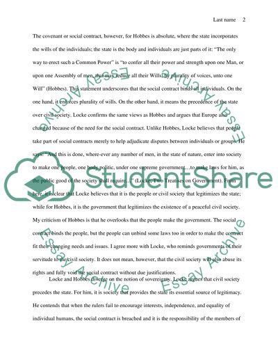 The Evolution of the Civil Society