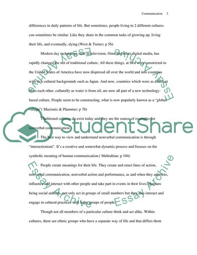 Interpersonal Communication