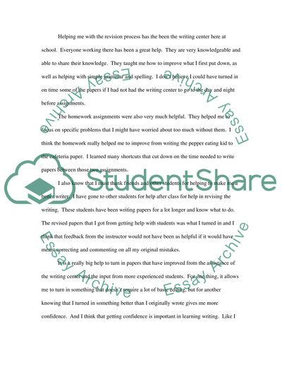 Evaluation of Writing Skills