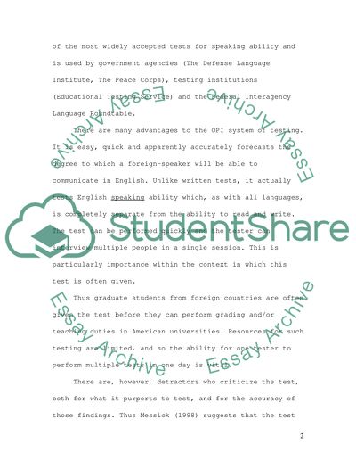 What Is Speaking Ability