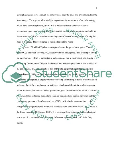 Solutions to the Global Warming Crisis