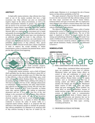 : RISK ASSESSMENTS OF SHIP COLLISIONS IN HIGH-TRAFFIC MARINE TERRITORY