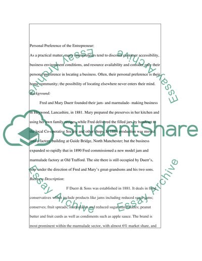 Entrepreneurship & Small Business Management Duerrs Jam