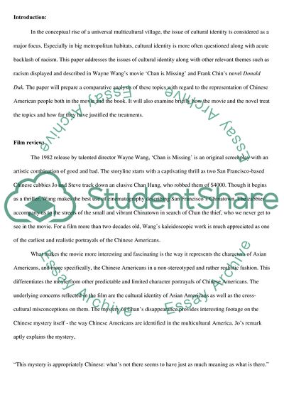 Comparative Analysis of a Film and a Book about the Lifestyle of Asian Americans