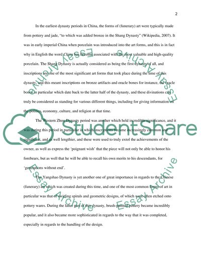 Early Chinese Funerary Art