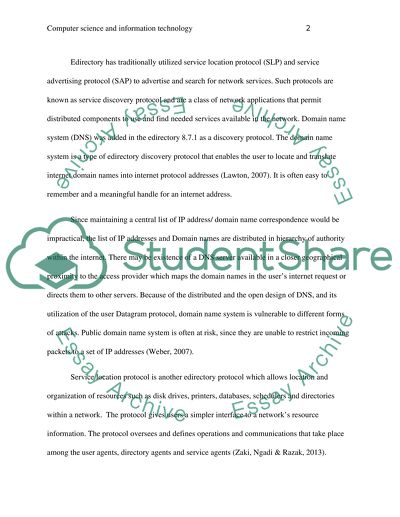 EDirectory Protocols