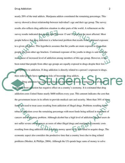 Aspects of Drug Addiction