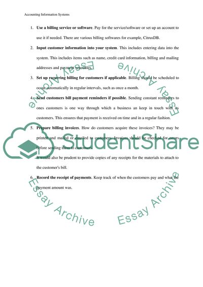 Accounting Information Systems