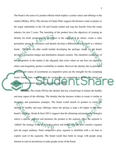 The Marketing Strategies and Competitive Advantage