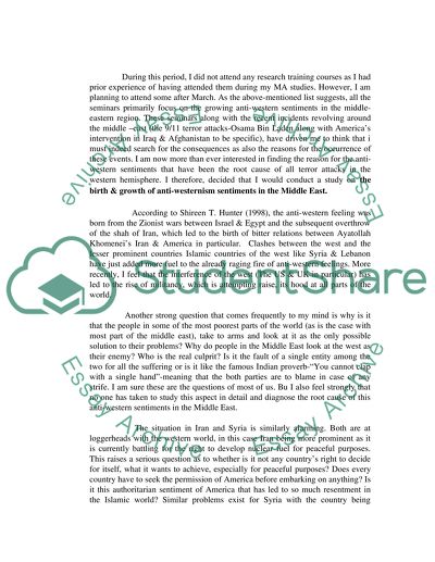 The birth & growth of anti-westernism sentiments in the Middle East