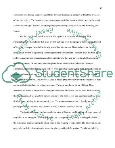 Philosophy of the Mind/Theology