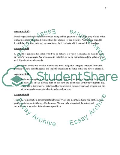 Uniqueness of Every Species