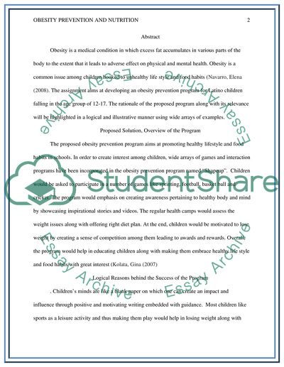 CREATING A PROGRAM RATIONALE