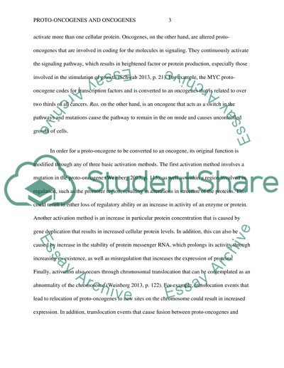 Proto-Oncogenes and Oncogenes
