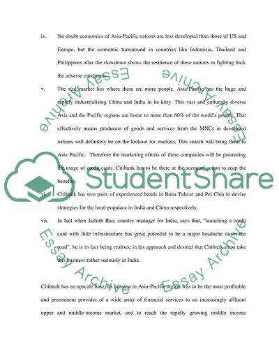 Citibank Case Analysis