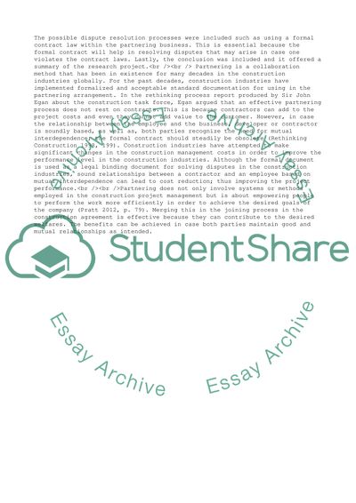 Construction Project Management