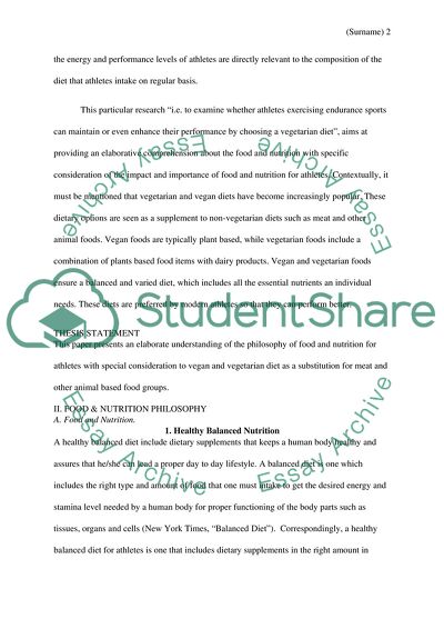Vegan and Vegetarian Diets vs. Balanced Nutrition for the High-Performance Vegan Athlete