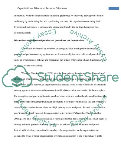 How Personal Can Ethics Get