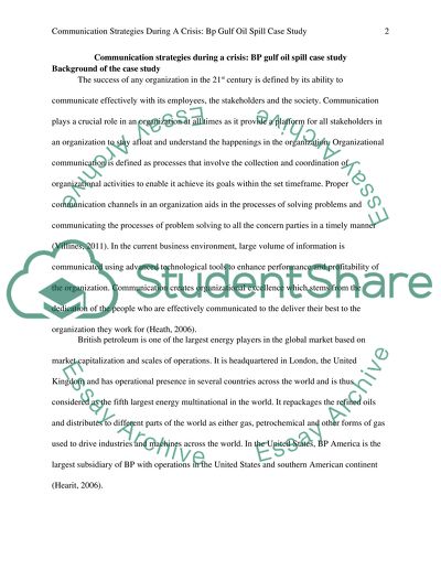 Communication Strategies During a Crisis