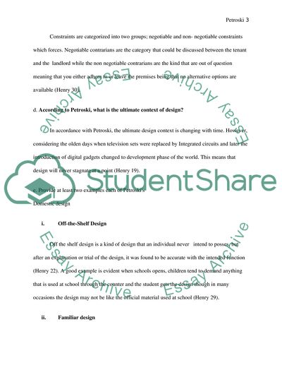 Small Things Considered: Why There Is No Perfect Design