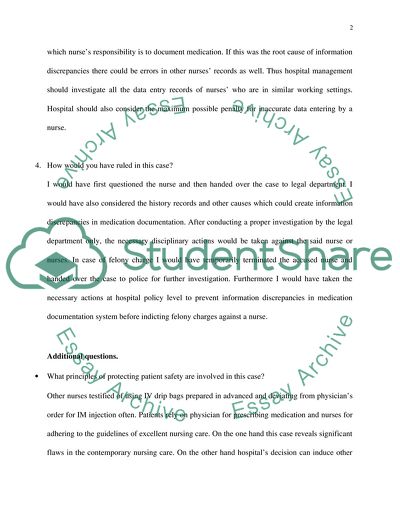 Nursing Standards of Practice