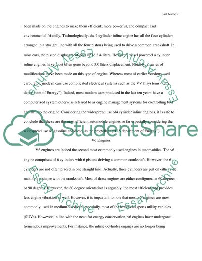 Tying Evolution of Engines to Energy Efficiency and Environmental Friendliness
