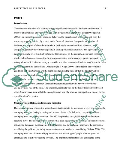 Analyzing the Future Economic State of South Carolina